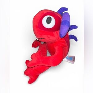 Blizzard World of Warcraft WoW "Murgle" Red Murloc Plush Blizzcon 2019